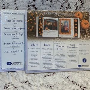 Creative Memories 7” pages/protectors for Creative Memories 7” albums.